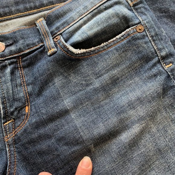 Citizens of Humanity Kelly #063 Stretch Low Waist Cropped Jeans Size 30 - Picture 5 of 11